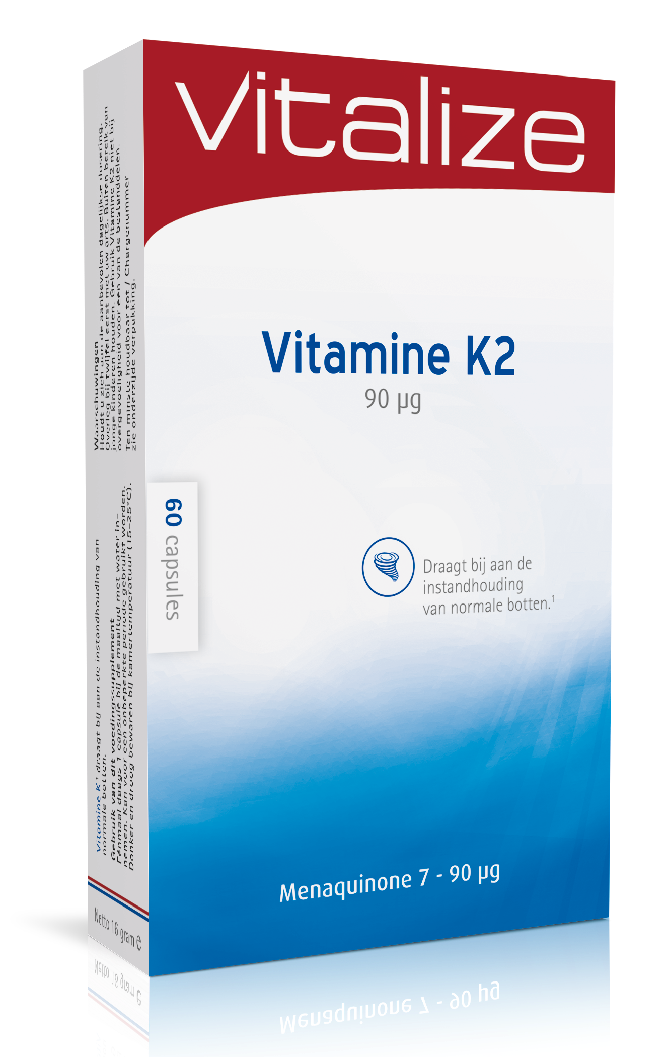 Vitalize Vitalize Vitamine K2 Capsules 60st