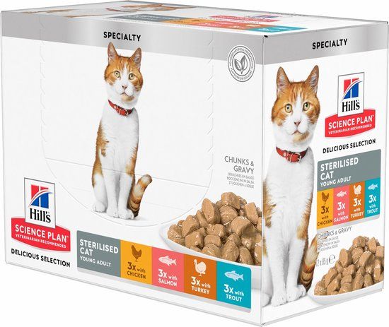 Hill's Science Plan - Feline Adult - Sterilised - Multi Pack