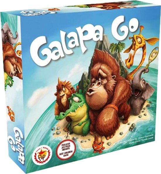 Geronimo Games GALAPAGO - Snelheid Kaartspel - Nederlands - Vanaf 6 Jaar