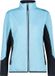 CMP Dames fleece wandeljack Blauw XL