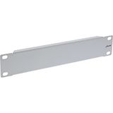 InLine® 10" blindplaat, 1HE, RAL 7035 grijs