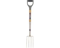 Merkloos Neverbend RVS Border Fork Blauw