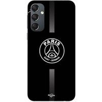 Maniacase Coque Pour Samsung Galaxy A34 PSG logo jordan gris fond noir