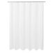 N&Y HOME Ultiem waterdicht stoffen douchegordijn of voering, machinewasbaar, ademende stoffen TPU-voering voor badkuip, douchevoering, wit, 182 x 182 cm