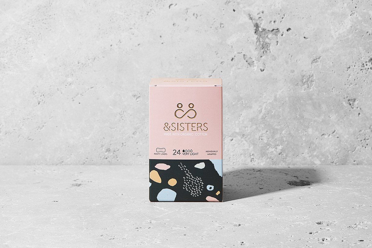 AndSisters | 24 Biologisch Katoen Zeer Lichte Panty Liners