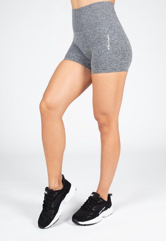 Gorilla Wear Quincy Seamless Shorts - Men - Grey - XS