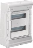 Hager Kleine verdeler, vector, APV, IP65, 24PLE, UV-stabiel, zonder leidinginvoering - VE212SN