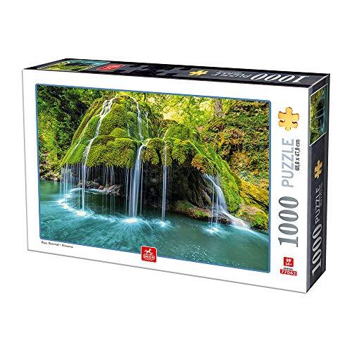 Deico Games 77042 Landscape 1000 stukjes Romania Bigar waterval puzzel, meerkleurig