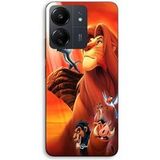 Maniacase Hoesje voor Xiaomi Redmi 13C 4G De Leeuwenkoning Disneyfilm Simba Nala Mufasa