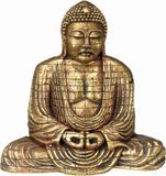 Nobby Aqua Deco Buddha Goud - 15,5 x 9,6 x 15,4 cm