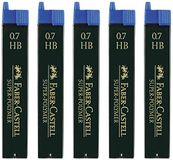 Faber-Castell 120500 potloodvullingen, 5 blikjes