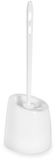 Toyma Wc Borstel - met houder - wit - kunststof - toiletborstel - 37 cm