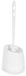 Toyma Wc Borstel - met houder - wit - kunststof - toiletborstel - 37 cm