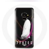 Maniacase Etui voor Oppo A74 BTS Bangtan Boys BT21 TATA V Rode Achtergrond