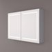 HIPP Design spiegelkast - LED Baan 140 x 70 x 14 cm met Spiegelverwarming en 2x Geaard Stopcontact Inclusief Verstelbare Glazen Planchetten