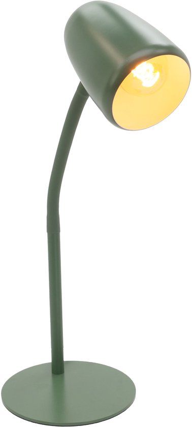 EGLO Carlo Tafellamp - Bureaulamp - E14 - 46 cm - Groen - Kantelbaar
