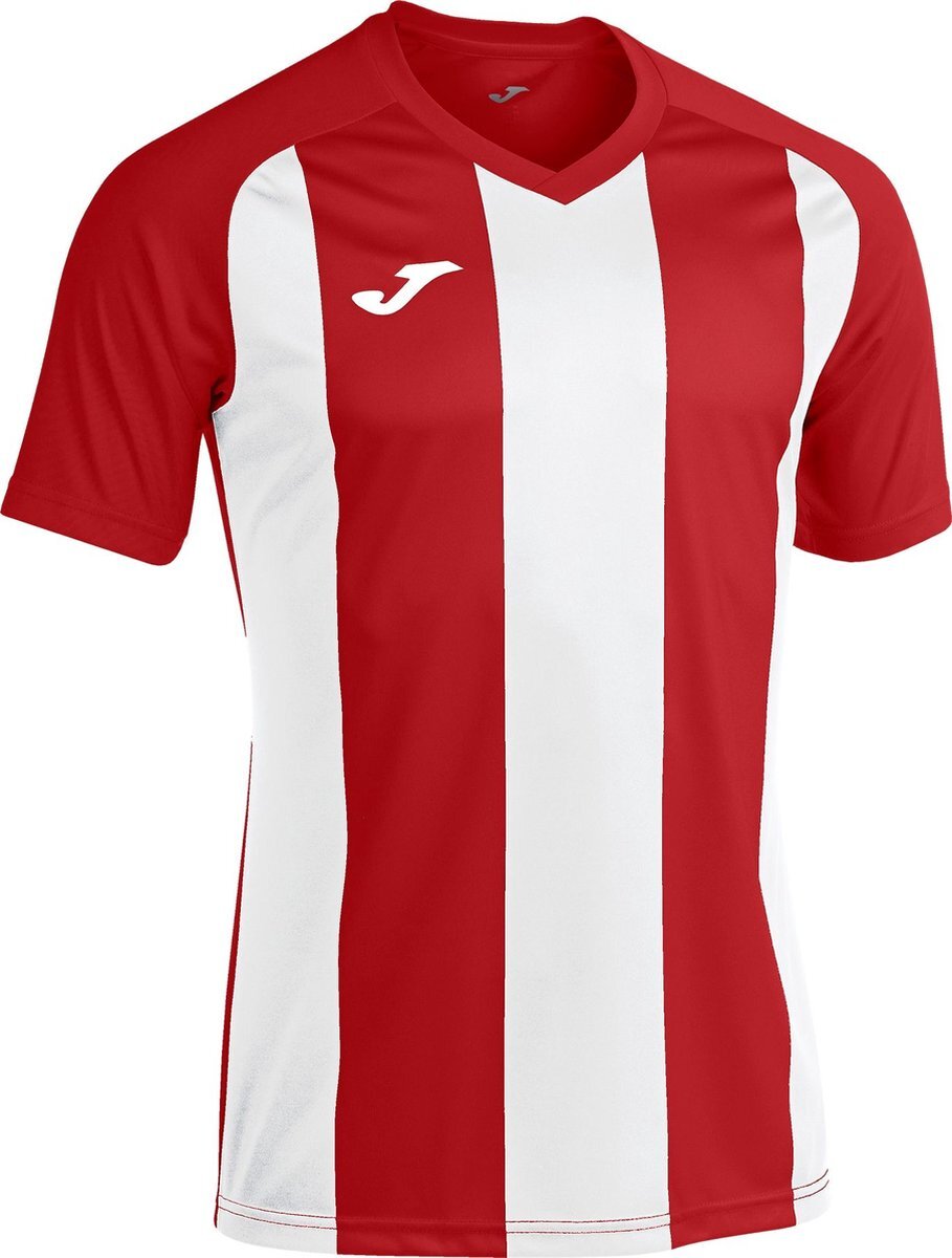 Joma Pisa II Shirt Korte Mouw - Rood / Wit