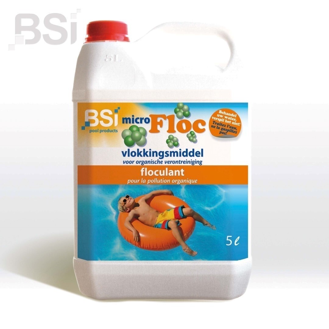 Bsi Micro floc 5 L - vloeibare flocculant voor organische verontreiniging