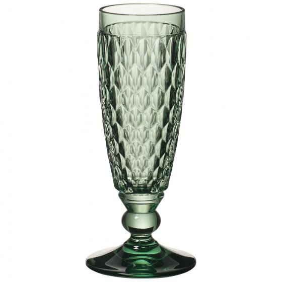 Villeroy & Boch Boston Coloured Champagne Flute - Green - 145ml - Single