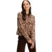 Greenpoint Cardigan à imprimé léopard femme