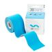 3B Scientific Kinesiologische tape - 5 meter x 5 cm, elastische spier- en gewrichtsondersteunende tape voor lichaamsbeweging, sport en herstel van blessures, tegen spierpijn - blauw