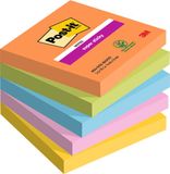 Post-it Memoblok 654 Super Sticky 76x76mm Boost | 12 stuks
