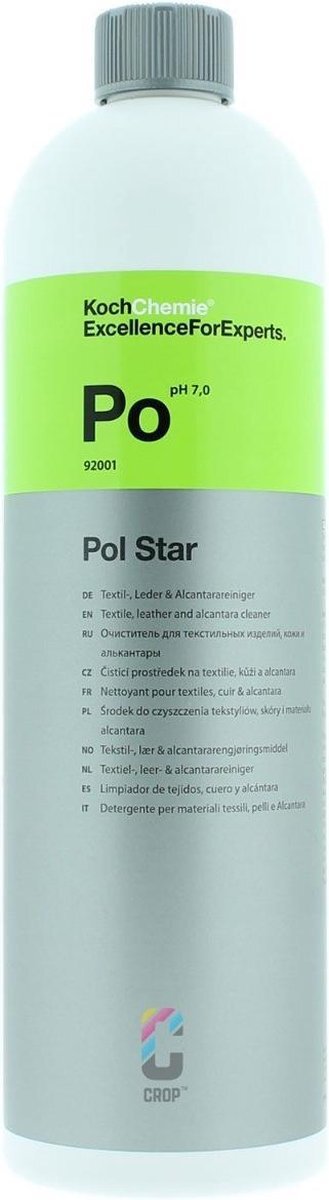 KochChemie Koch Chemie Pol Star | Textiel en Alcantara Reiniger -1000 ml