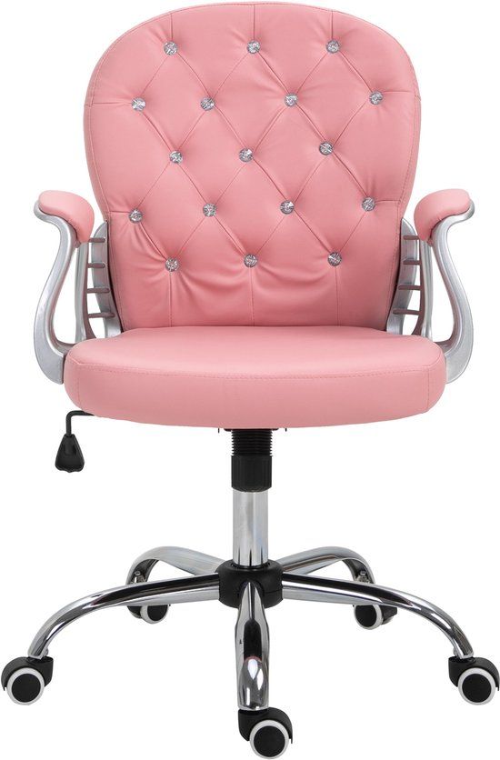 Vinsetto Bureaustoel Roze