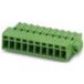 Phoenix Contact 1809747 Boîtier femelle (carte) MSTBC Nombre total de pôles : 3 Pas : 5,08 mm Contenu : 50 pièce(s)
