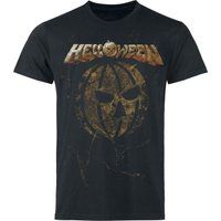 Helloween T-shirt - Shadow Pumpkin - S tot 4XL - voor Mannen - zwart