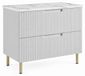 3xE living Meuble de salle de bain Autoportant sous lavabo 80 cm