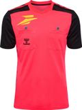 Hummel Jersey FFHB New Referee Unisex Polyester Roos XL Lente/Zomer 2025