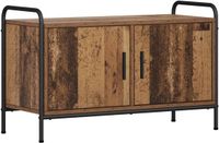 vidaXL Tv-meubel 79,5 x 33 x 50 cm Oud hout Bewerkt hout
