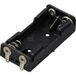 TRU COMPONENTS TC-13220568 Support de batterie Nombre de cellules : 2 AAA (crayon) Connexion à souder (L x l x H) 51 x 24 x 12 mm