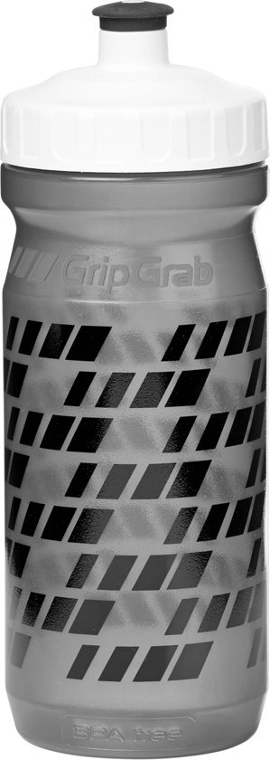 GripGrab GripGrab Drinking Bottle Bidon - Small - 600 ml - Wit