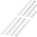 Phoenix Contact 0808710 Convient pour : largeur de borne 6,2 mm Blanc 1 pièce(s)