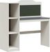 ROROS Rangement créatif pour enfants Bois traité Blanc et Gris