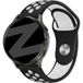 Bandz Deluxe Sport Bracelet for Garmin Vivomove HR (Black/White)