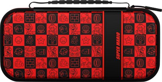 PDP Gaming Switch Travel Case Plus - Super Icon Glow in the Dark