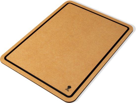 Weber Snijplank (Drop In) voor Plancha - Hout - Rechthoekig - 48 x 36.58 cm - Met sapgeul