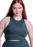 Girlfriend Collective Dylan Bra - Niet-voorgevormde bh - Medium ondersteuning - Groen - 4XL