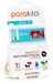 PARAKITO - Bracelet anti-moustiques réutilisable – 2 plaquettes aux huiles essentielles – 1 mois de protection – Sans DEET – Taille junior 3+ (échantillons)