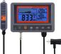 Wan GmbH Contrôleur de moniteur IAQ numérique avec fonction relais câble de 4,5 m sonde de détection NDIR pour serre maison bureau usine