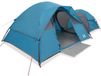 vidaXL Tent 5-persoons waterdicht blauw