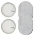 HomeRunPet Set de filtres de remplacement pour aspirateur HC15, 2 cartouches et 8 tampons