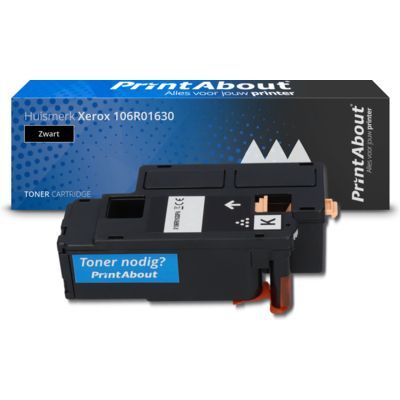 PrintAbout Compatible Xerox 106R01630 Black Toner Cartridge