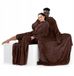 DecoKing Lazy Plaid Bruin Klassiek Design 170x200 cm