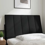 VidaXL Hoofdbordkussen Hanko 90 cm Stof Zwart