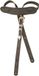 Gretsch Vintage Tooled Leather Strap Black - Gitaarband