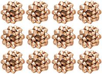 The Gift Wrap Company 12 Count Decoratieve Matte Strikken, Groot, Goud